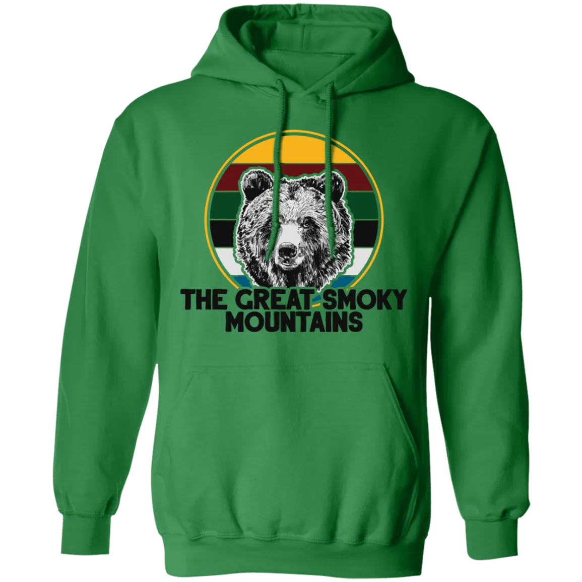 Great Smoky Mountains Bear - Pullover Hoodie