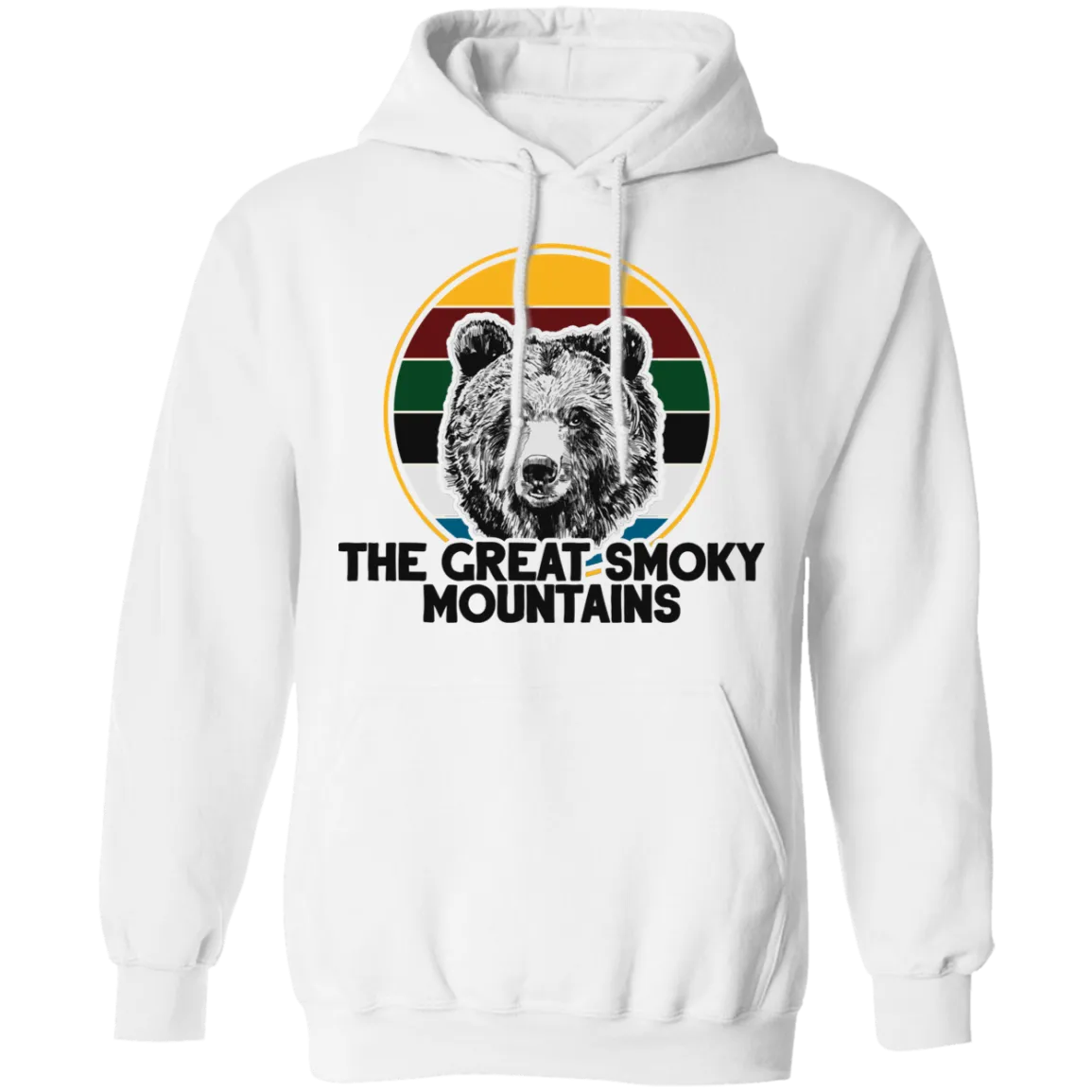 Great Smoky Mountains Bear - Pullover Hoodie