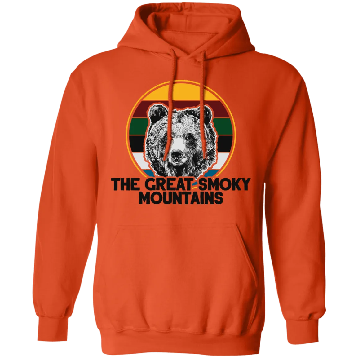 Great Smoky Mountains Bear - Pullover Hoodie
