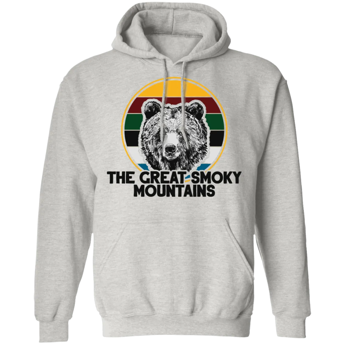 Great Smoky Mountains Bear - Pullover Hoodie