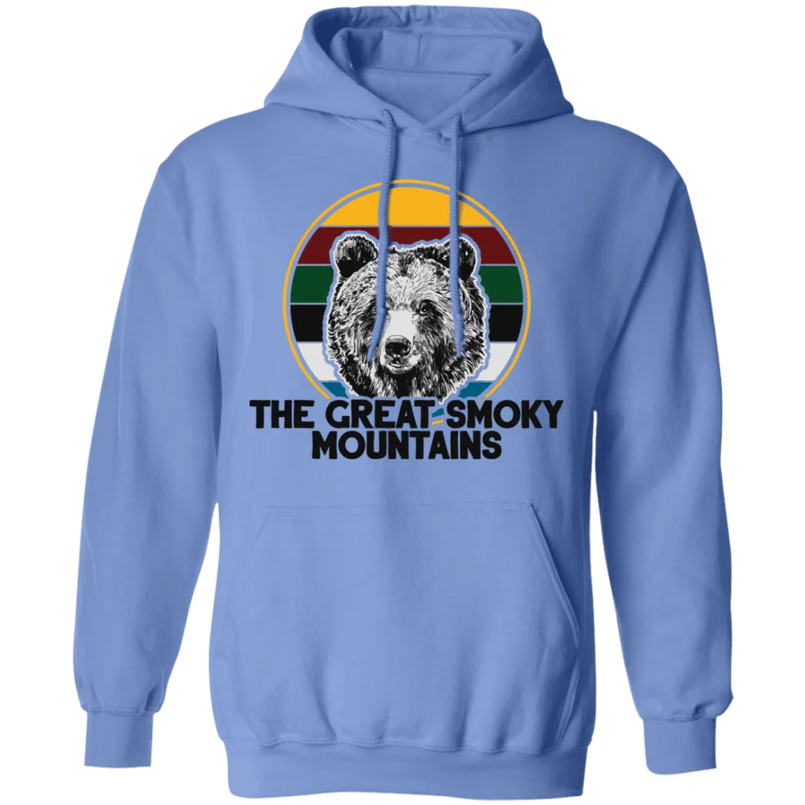 Great Smoky Mountains Bear - Pullover Hoodie