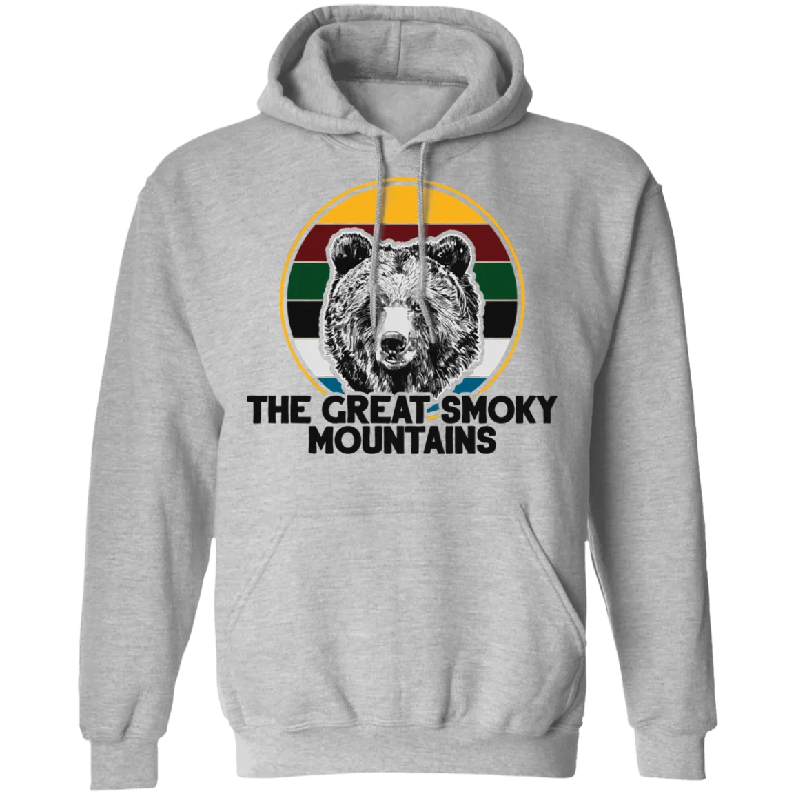 Great Smoky Mountains Bear - Pullover Hoodie