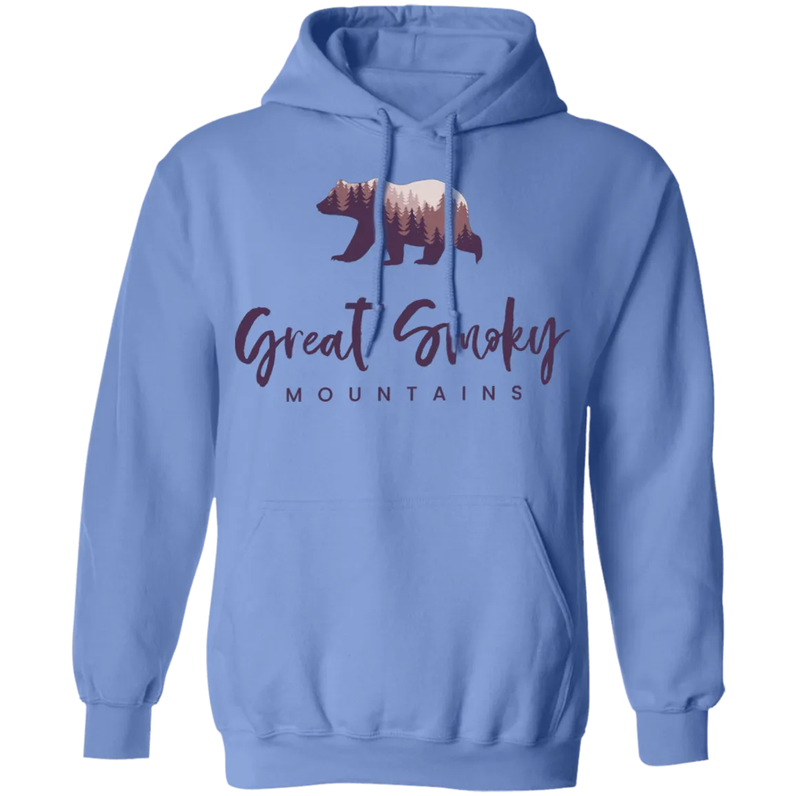 Great Smoky Mountains Purple - Pullover Hoodie