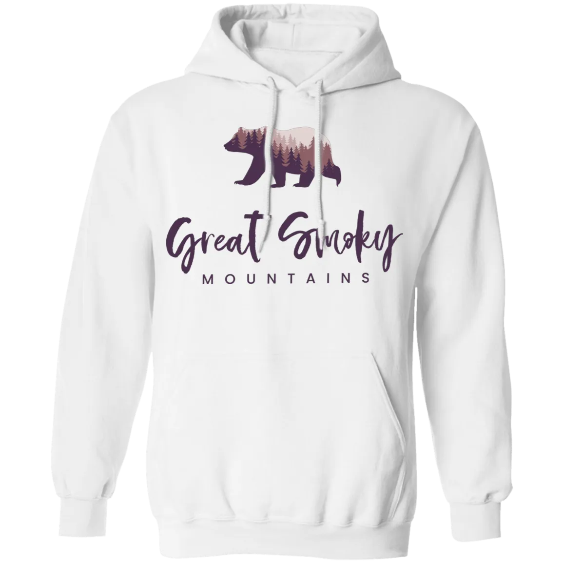 Great Smoky Mountains Purple - Pullover Hoodie