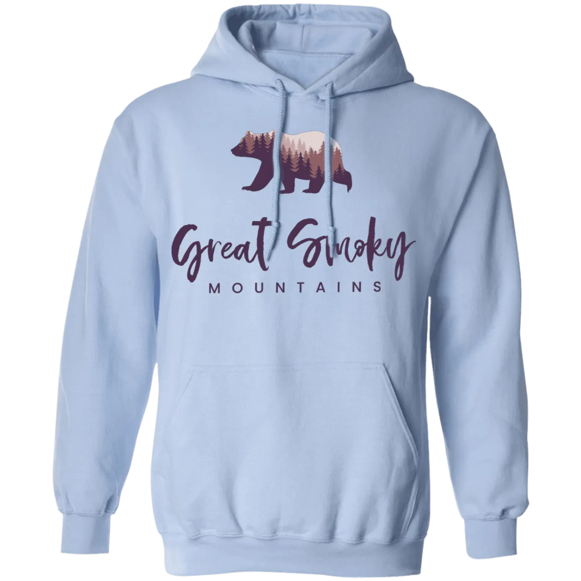 Great Smoky Mountains Purple - Pullover Hoodie