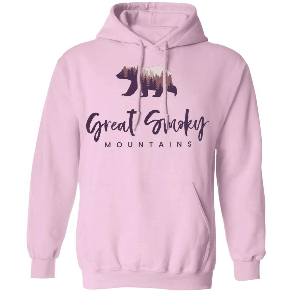 Great Smoky Mountains Purple - Pullover Hoodie