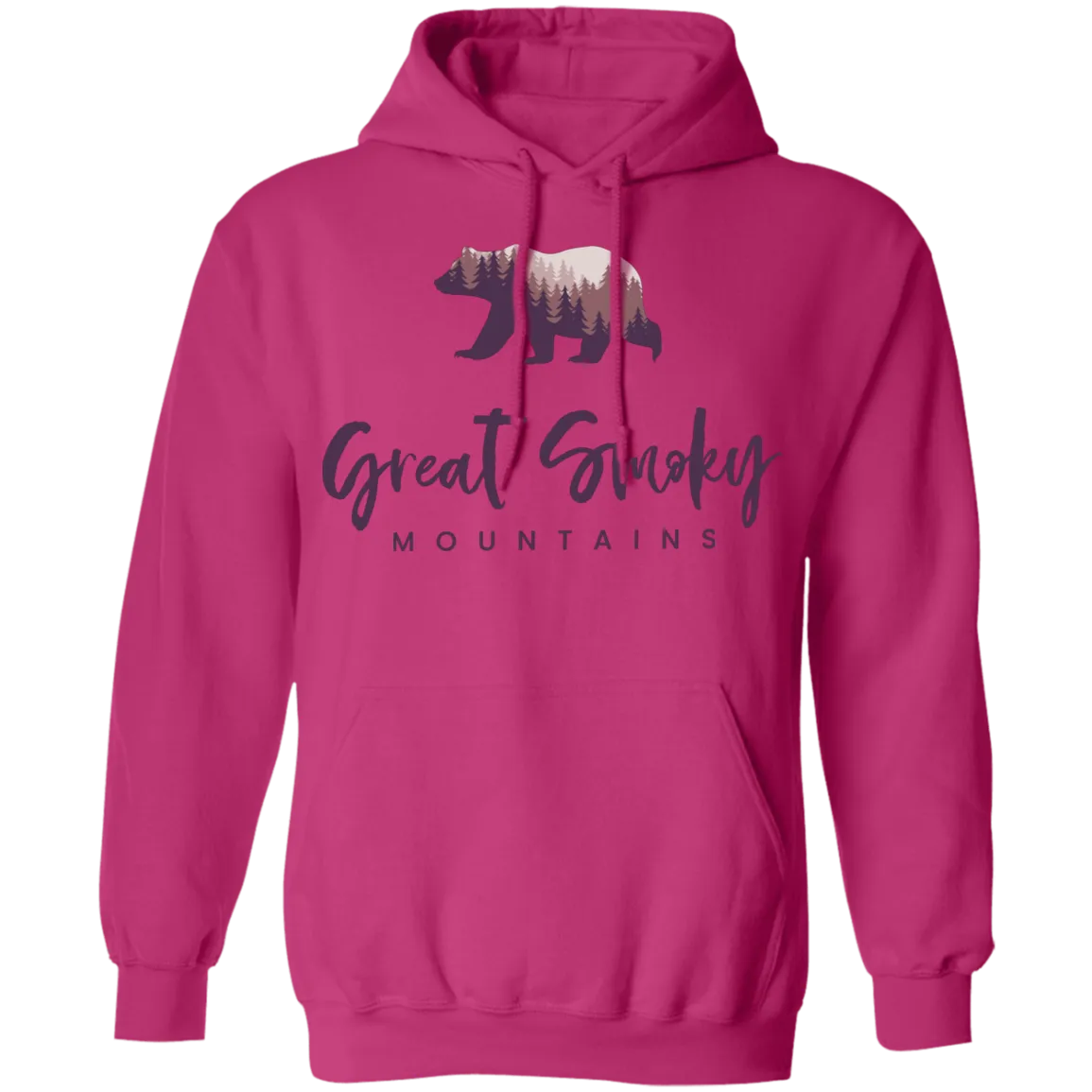 Great Smoky Mountains Purple - Pullover Hoodie