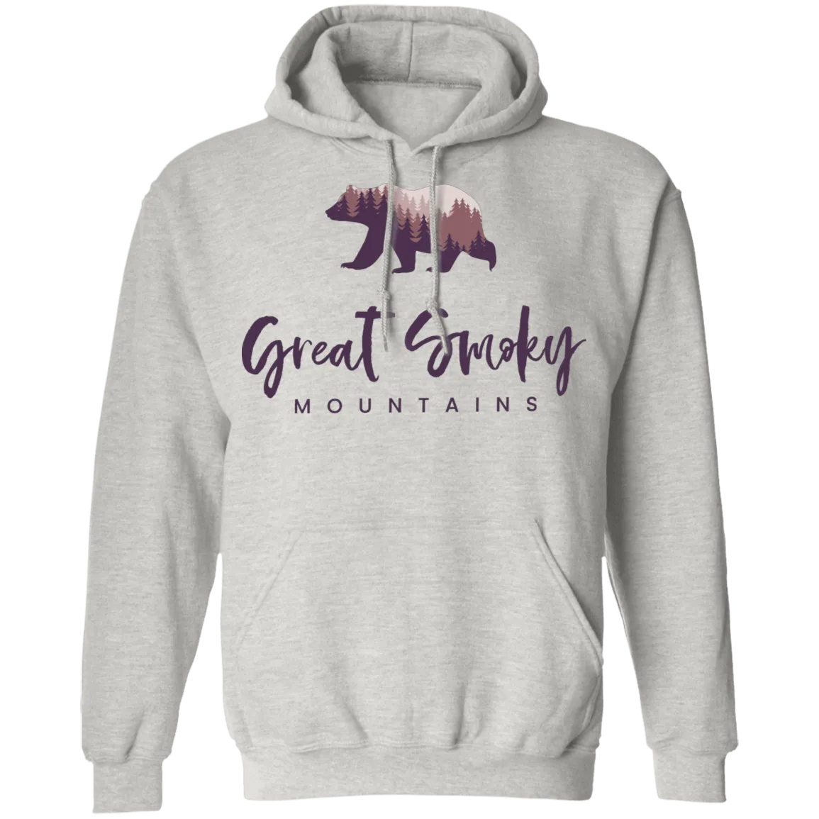 Great Smoky Mountains Purple - Pullover Hoodie