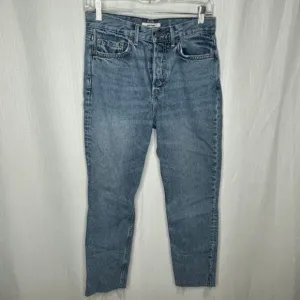 GRLFRND Karolina Stone Wash Boyfriend‎ Denim
