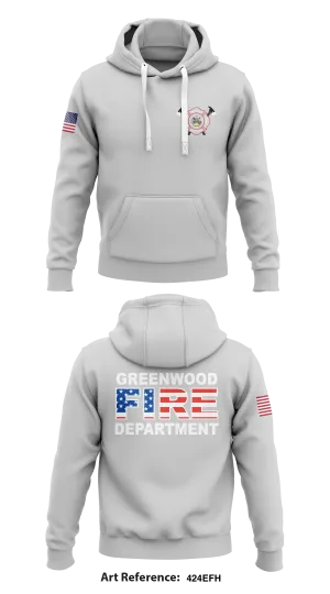 GVFD Store 1  Core Men's Hooded Performance Sweatshirt - 424Efh