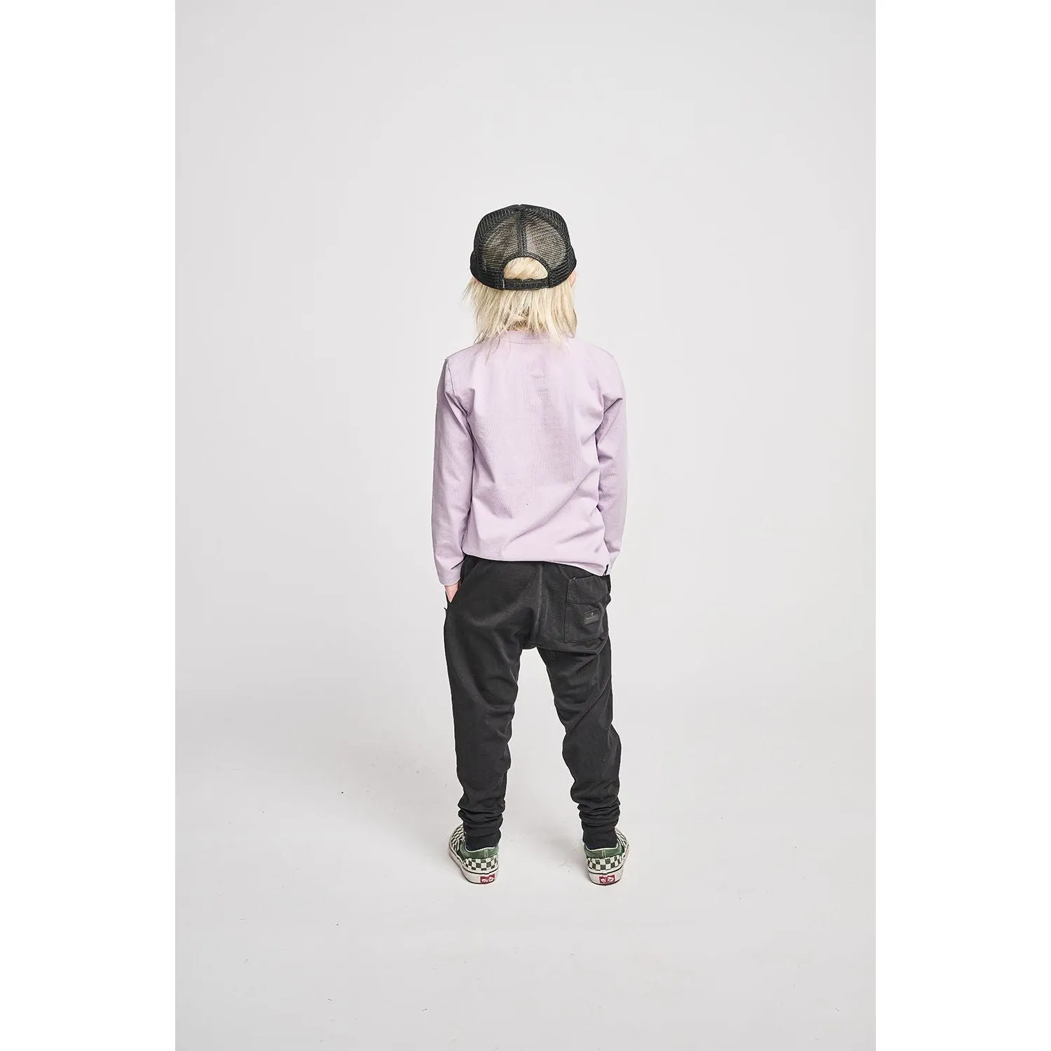 Hang Loose Ls Tee - Lilac