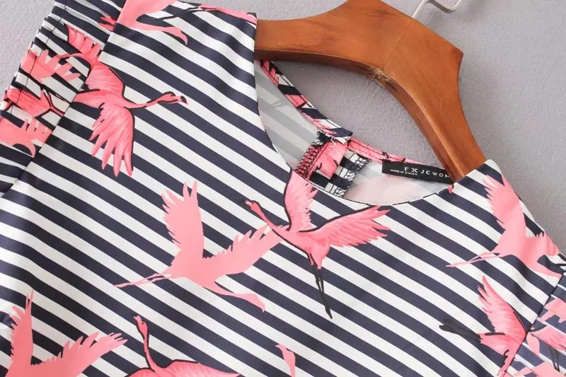 Happy Flamingos Top
