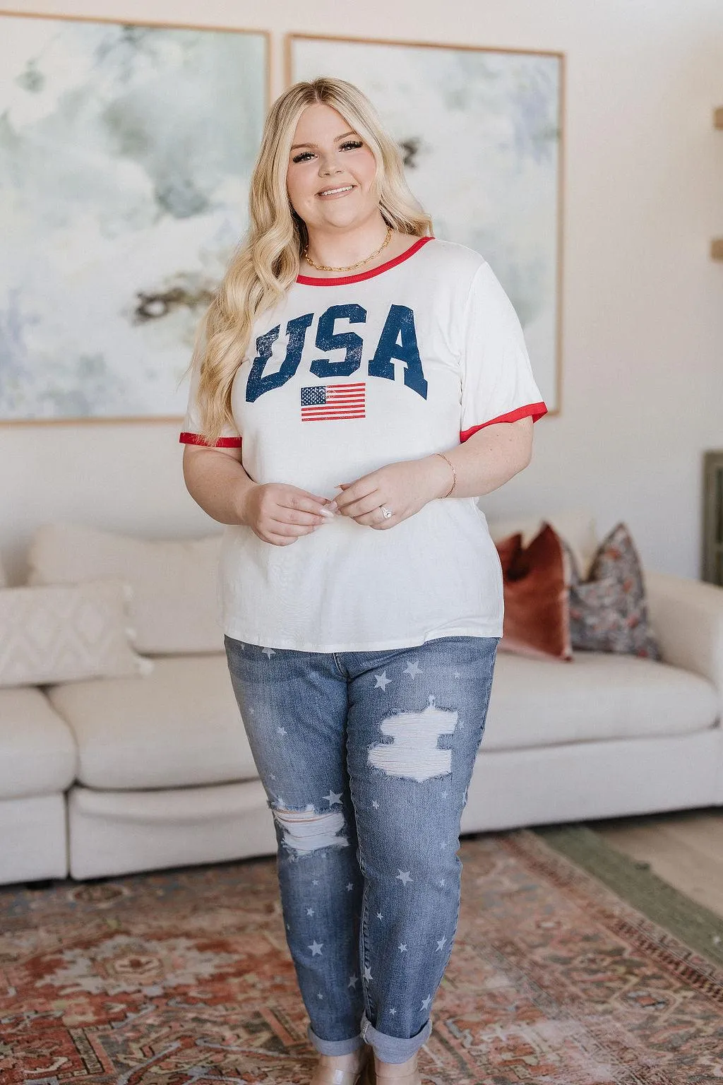 Hazel Blues® |  Juliet Star Crossed Boyfriend Jeans
