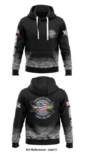 Heroes On the Water Northwest WA Chapter Store 1  Core Men's Hooded Performance Sweatshirt - Cn5fTt