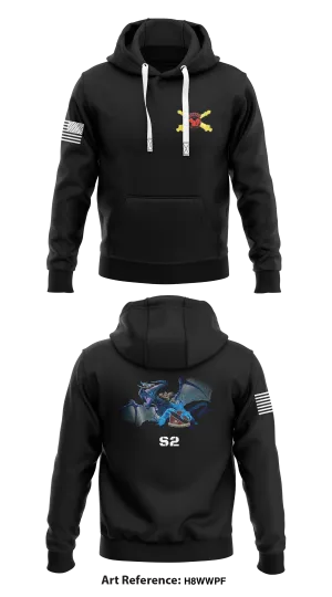 HHB 4-133rd FA HIMARS Store 1  Core Men's Hooded Performance Sweatshirt - h8wwpf