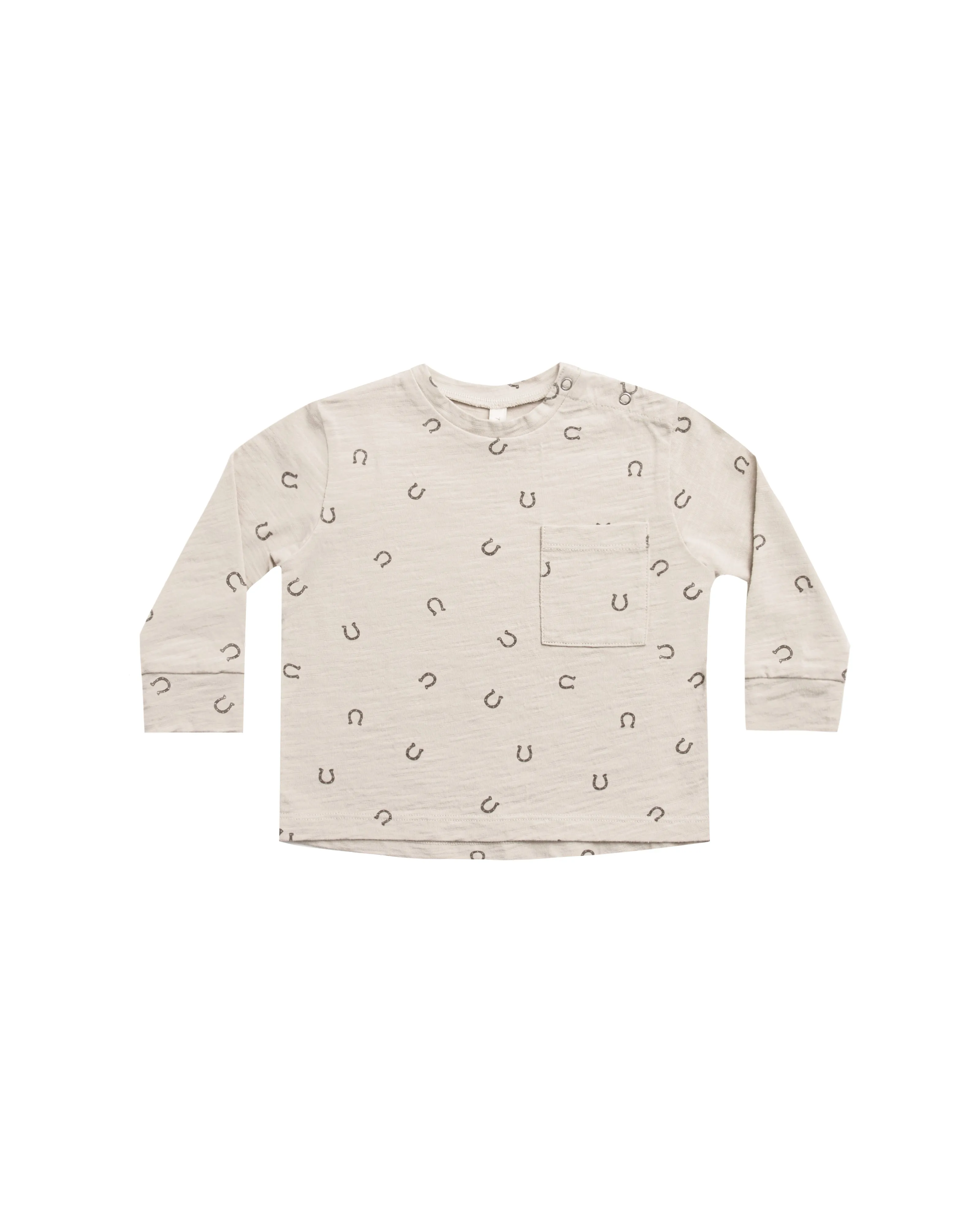 HORSESHOES LONG SLEEVE SKATER TEE