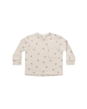 HORSESHOES LONG SLEEVE SKATER TEE