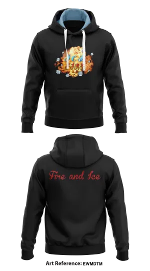 Ice and fire Store 1  Core Men's Hooded Performance Sweatshirt - EwmDTM