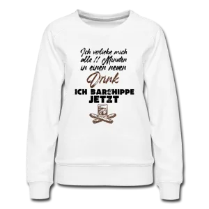 Ich verliebe mich alle 11 Minuten in einen neuen Drink - Frauen Premium Pullover