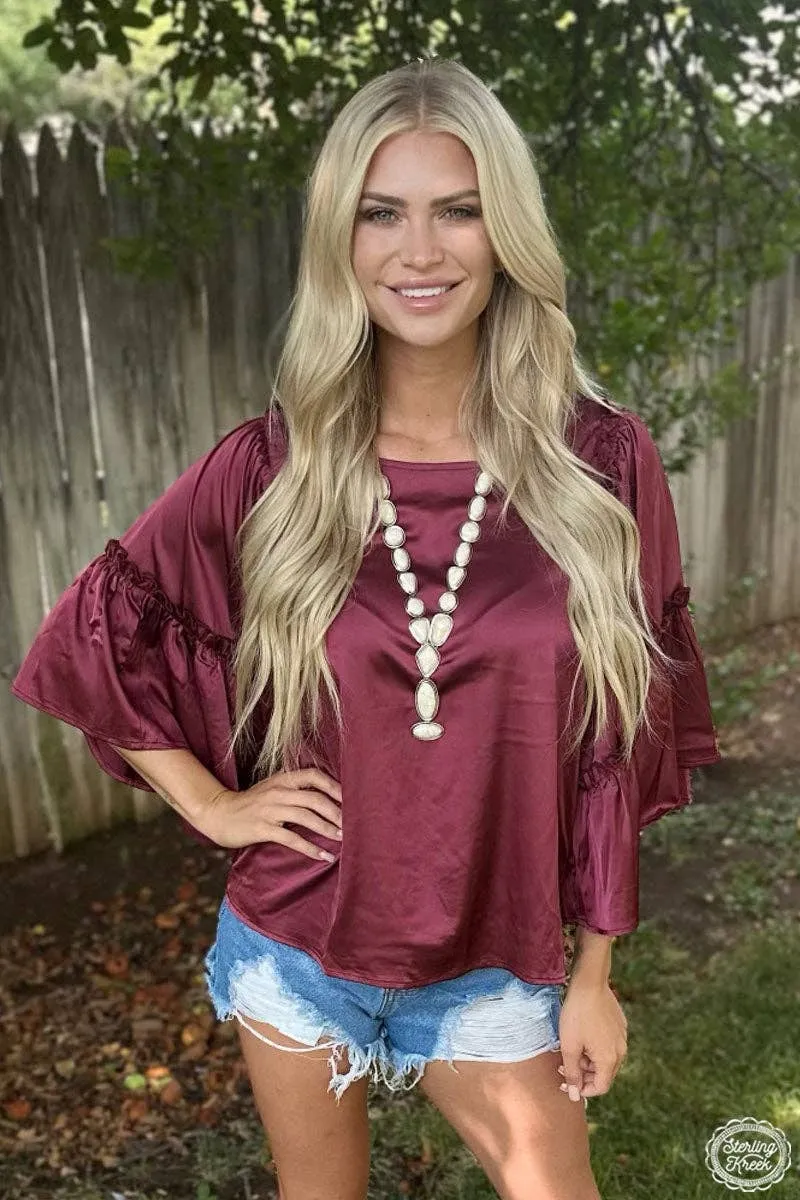INTO THE NIGHT TOP WINE: Medium Sterling Kreek