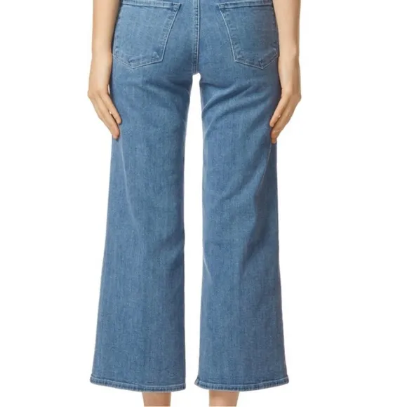 J Brand Joan High Rise Wide Leg Crop Jeans Size 26.