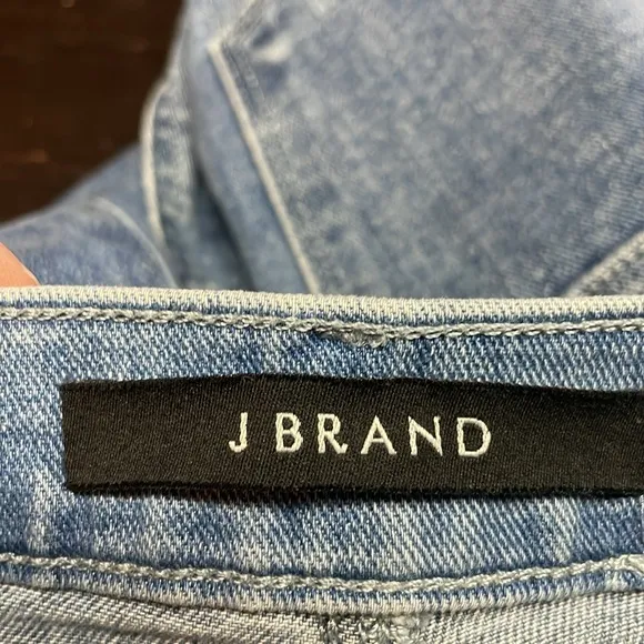 J Brand Joan High Rise Wide Leg Crop Jeans Size 26.