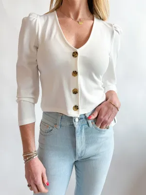 Jackie Buttoned Cardigan