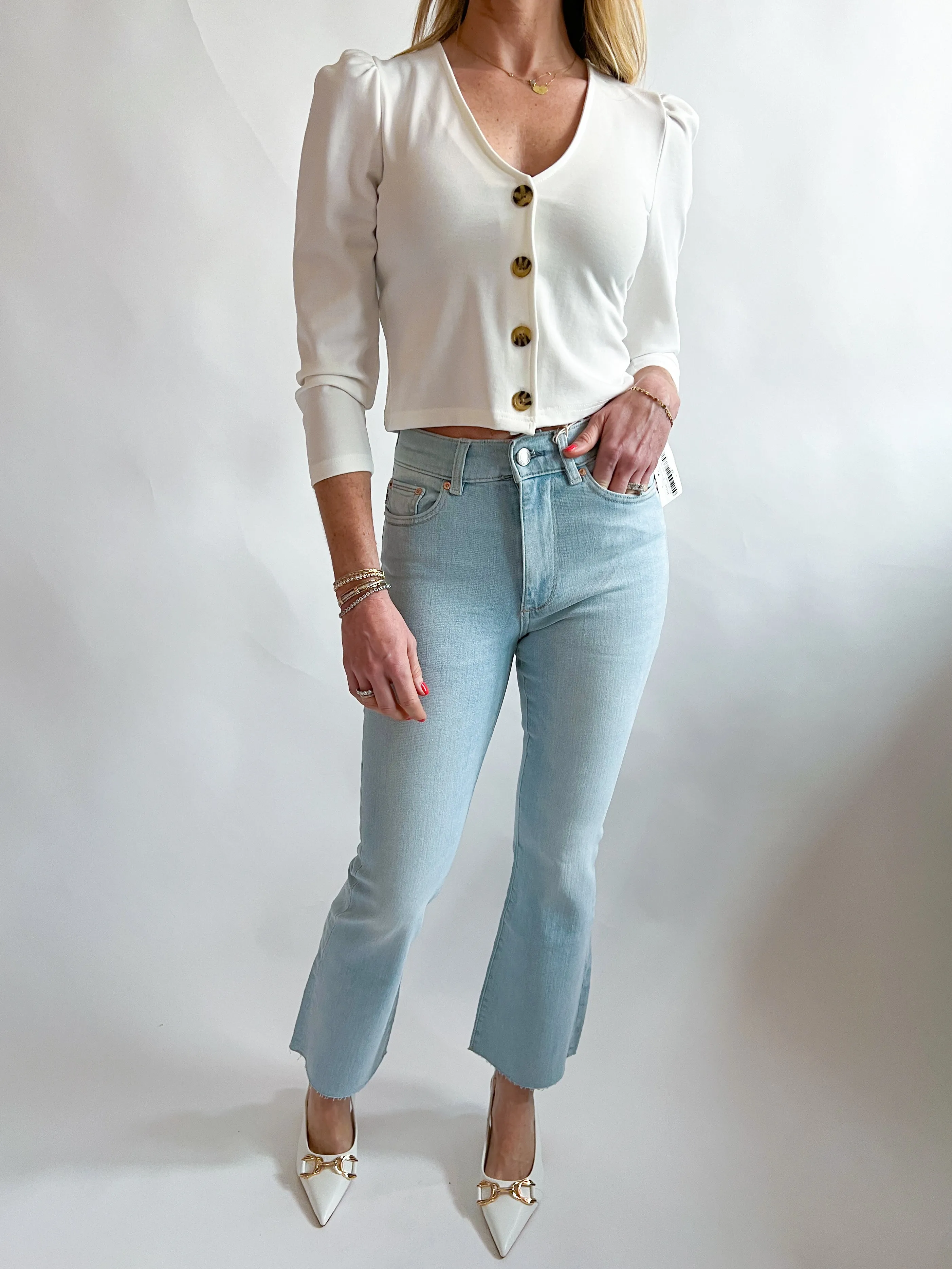 Jackie Buttoned Cardigan