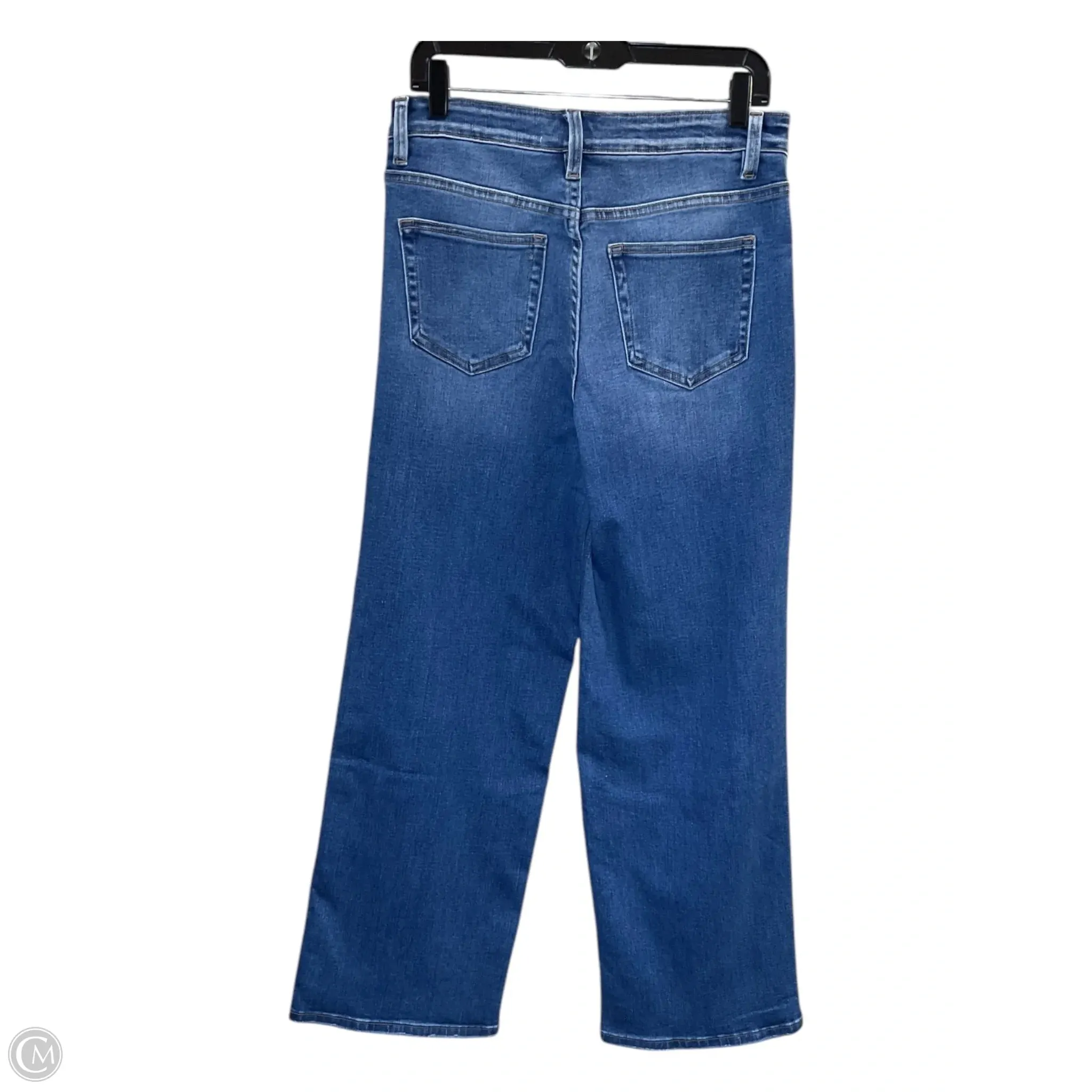 Jeans Wide Leg By Flying Monkey In Green Denim, Size: 10