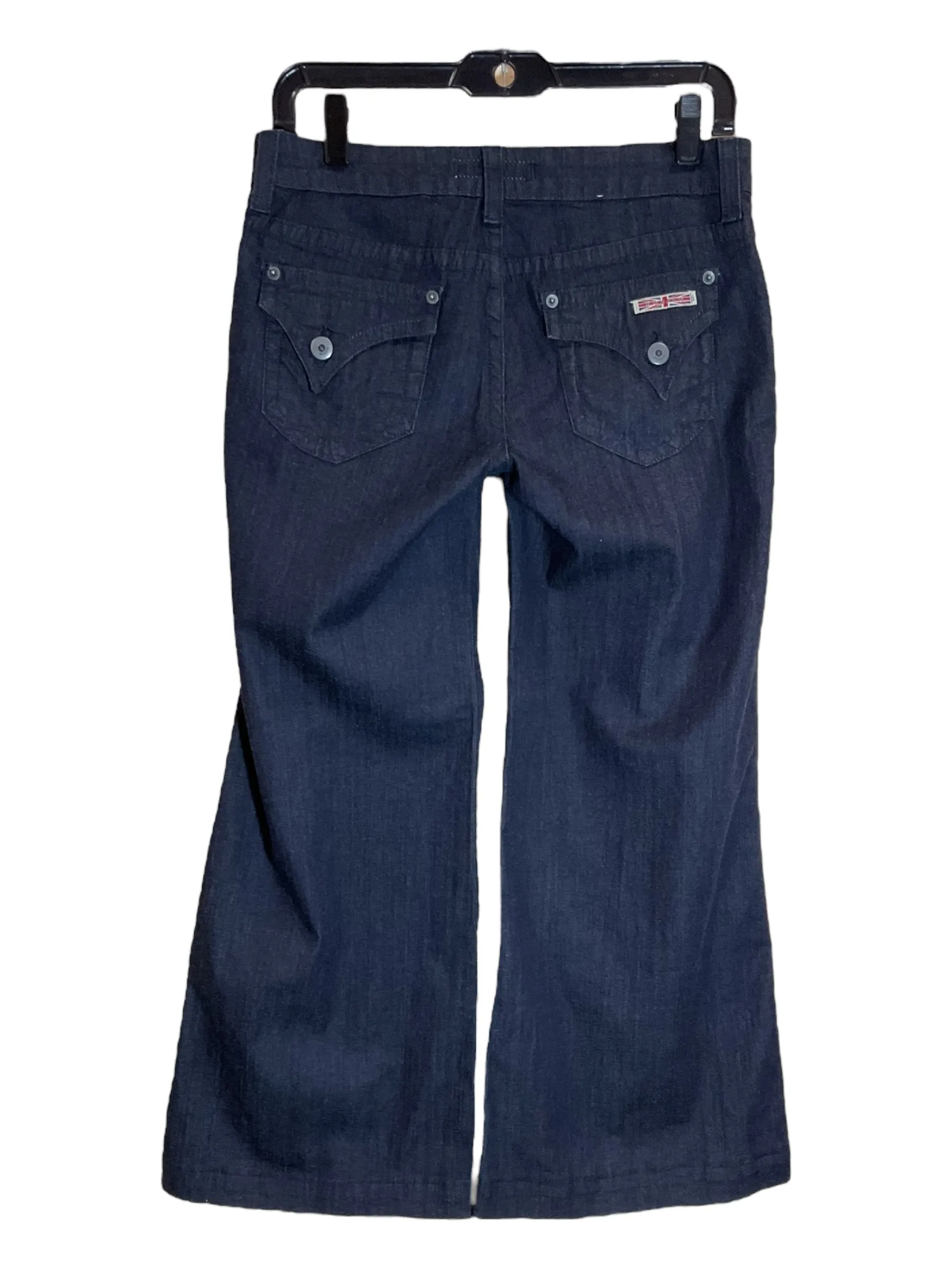 Jeans Wide Leg By Hudson In Blue Denim, Size: 6