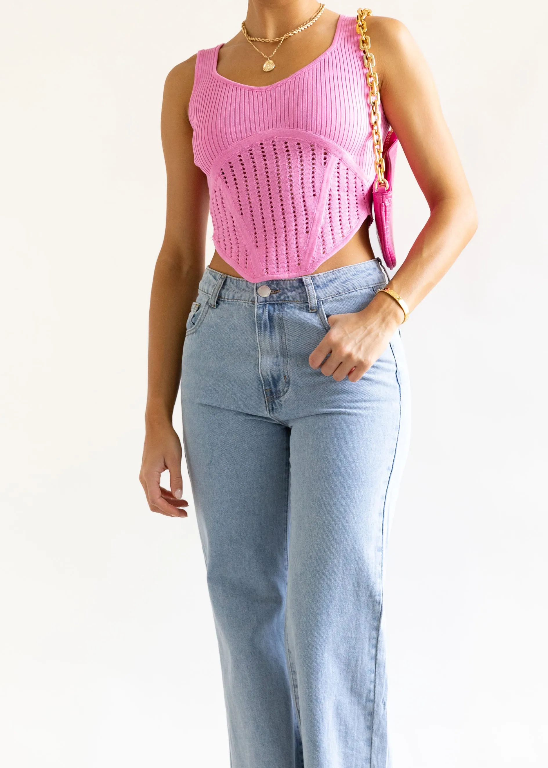 Jetson Wide Leg Jeans - Light Blue