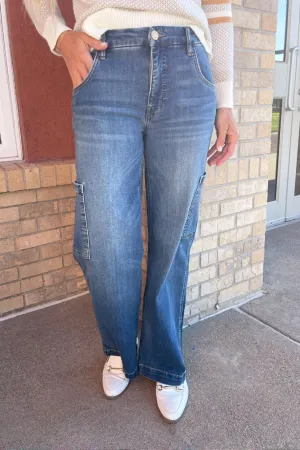 Jodi HR Wide Leg Slash Front Carpenter