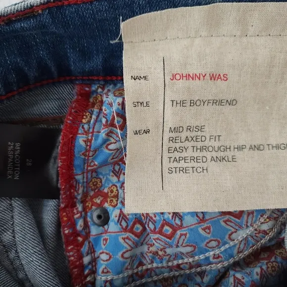 Johnny Was The Boyfriend Jeans