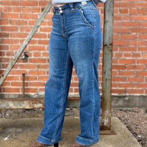 Judy Blue High Waist Wide Leg Jeans