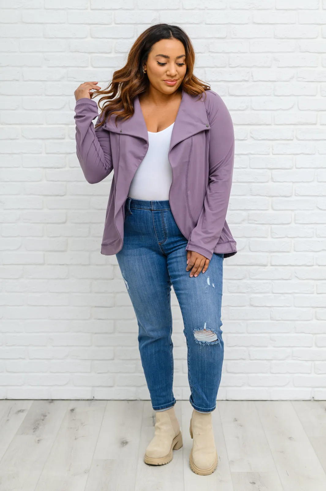 Judy Blue Mid Rise Destroyed Boyfriend Jeggings