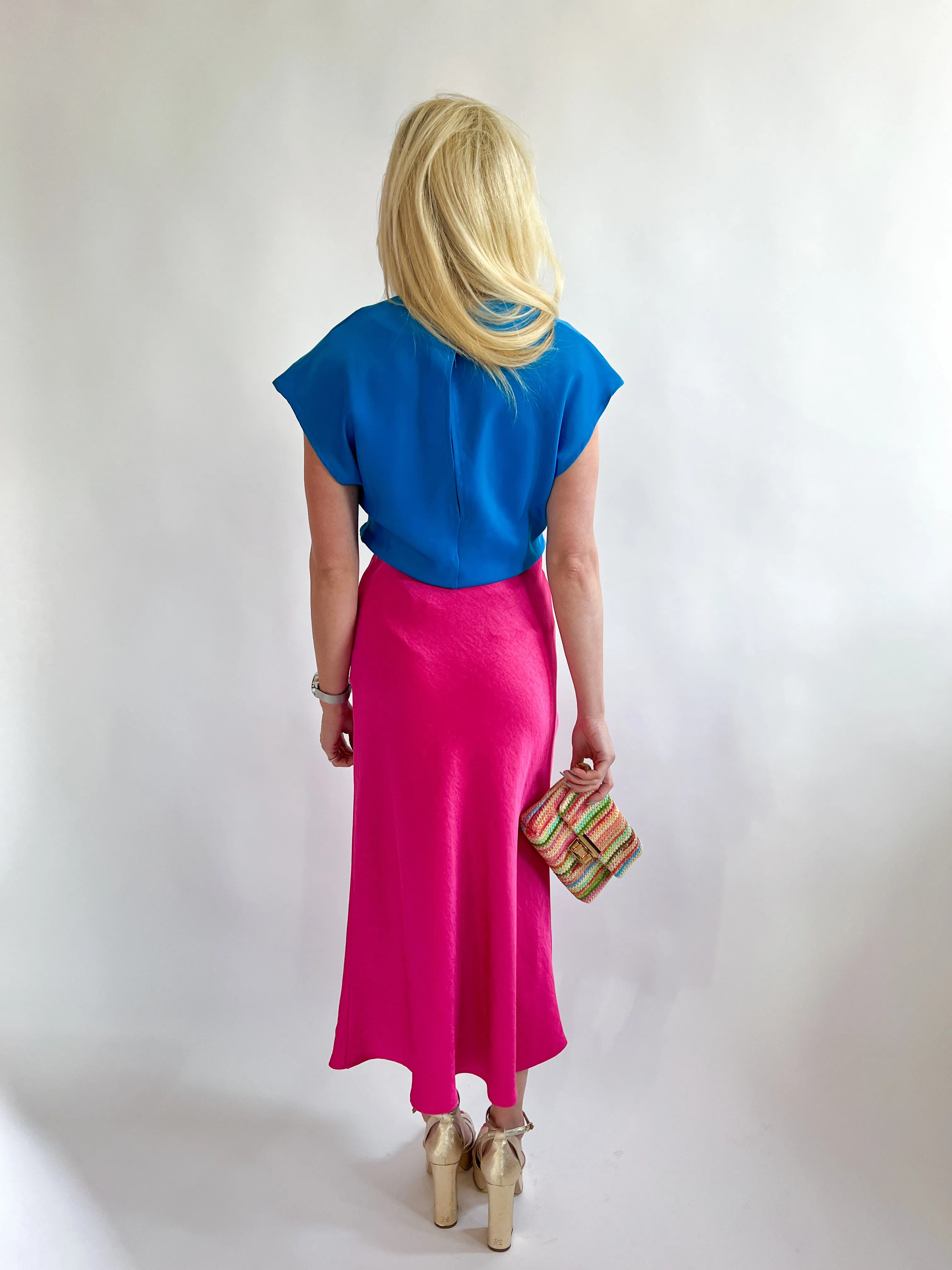 Kaia Round Neck Short Sleeve Top