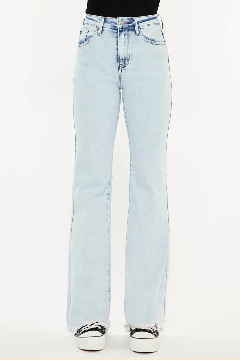 Kayla High Rise Wide Leg Flare