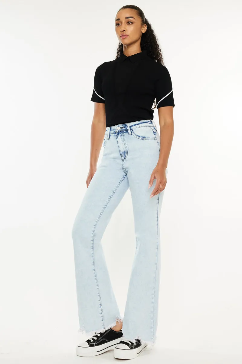 Kayla High Rise Wide Leg Flare