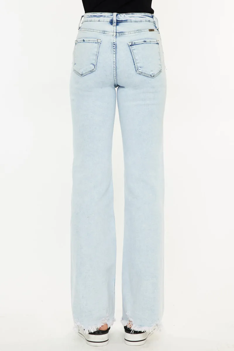 Kayla High Rise Wide Leg Flare