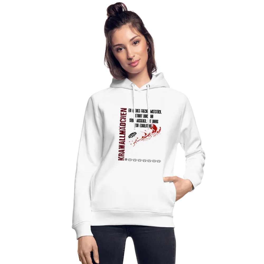 Krawallmädchen - Bio-Hoodie von Stanley & Stella