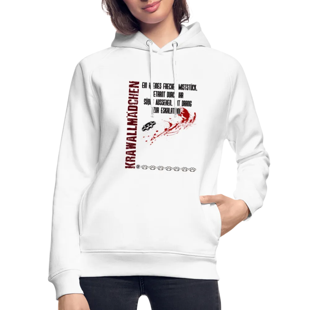 Krawallmädchen - Bio-Hoodie von Stanley & Stella