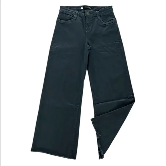 KUT Fab Ab Wide Leg High Rise jeans size 8 gray
