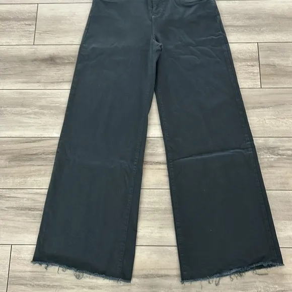 KUT Fab Ab Wide Leg High Rise jeans size 8 gray