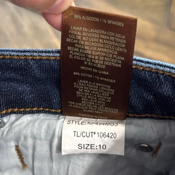 Kut from the Kloth Catherine Boyfriend Jeans Women’s Size 10 KP494MG3 Stretch