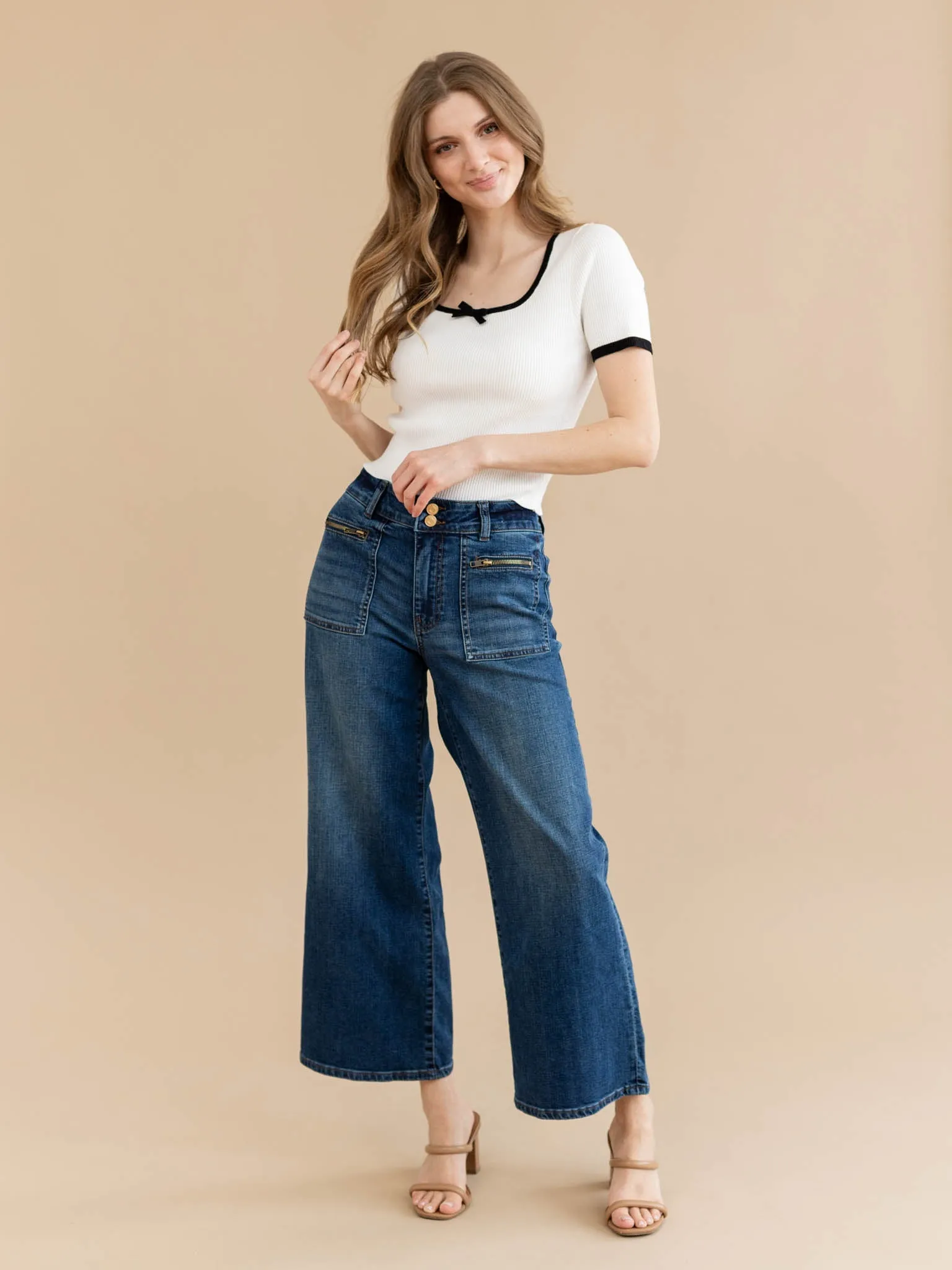 KUT Learning Meg Zip Patch Pocket