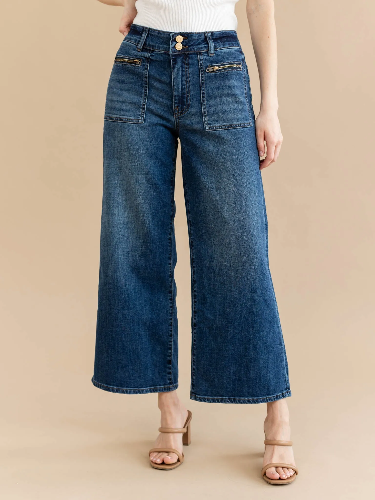 KUT Learning Meg Zip Patch Pocket