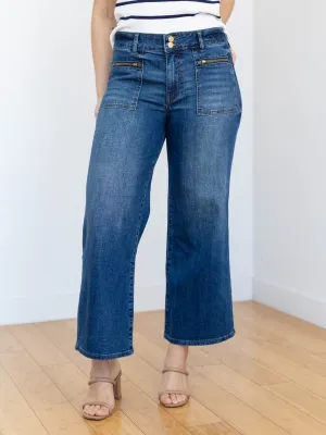 KUT Learning Meg Zip Patch Pocket