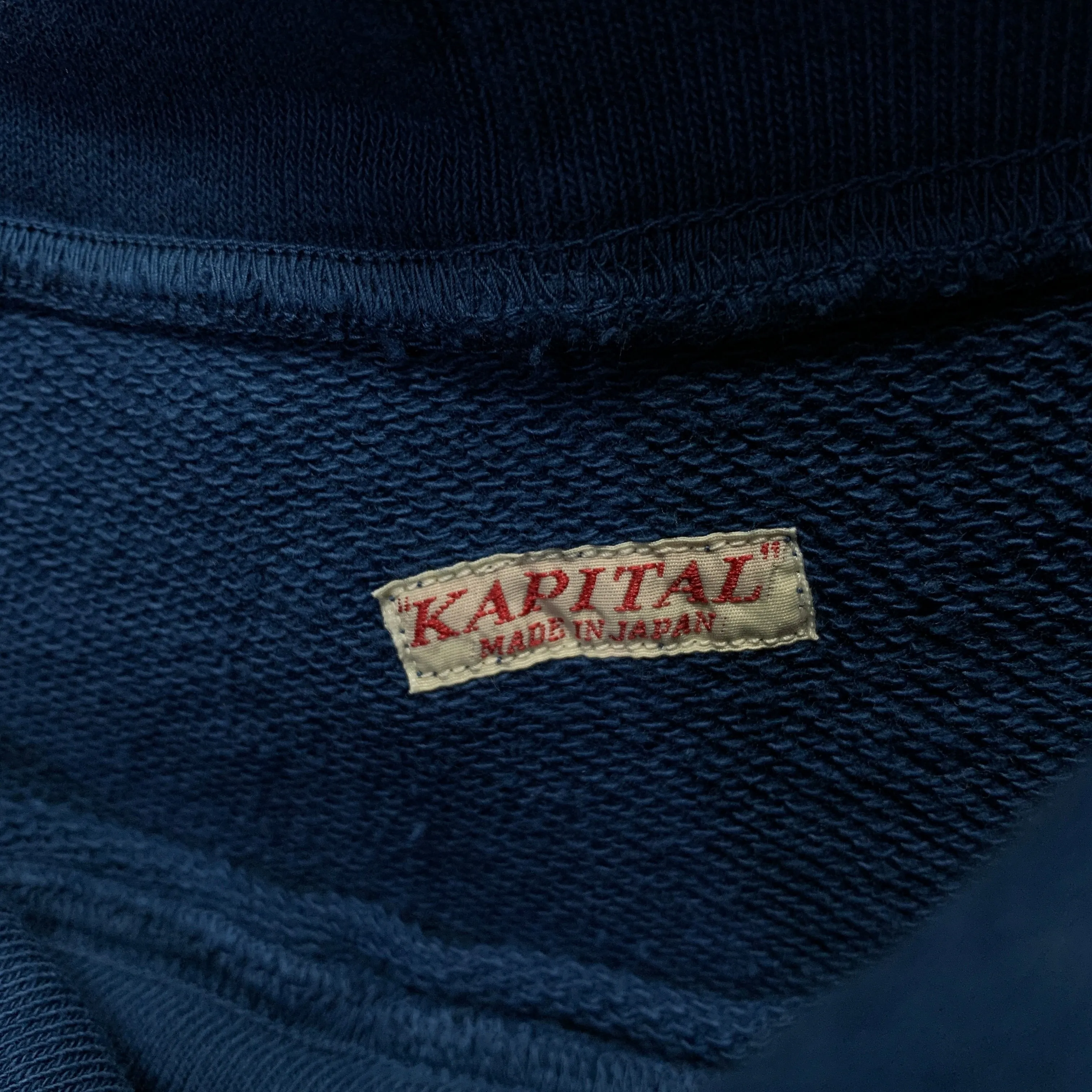 [L] Kapital Surf Pullover Hoodie Blue