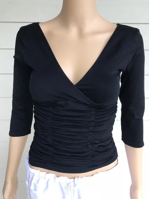 Last Tango Crossover 3/4 Sleeve Top