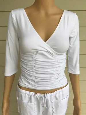 Last Tango Crossover 3/4 Sleeve Top